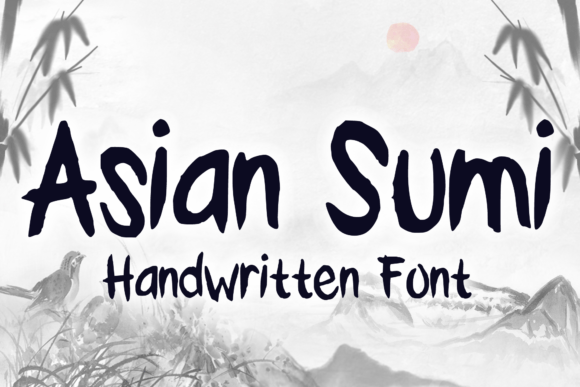 Asian Sumi: The Playful Brush Font for Authentic Design