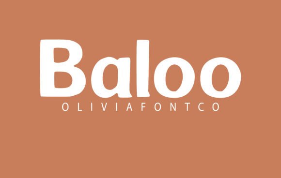 Baloo: The Handwritten Font with a Romantic Touch