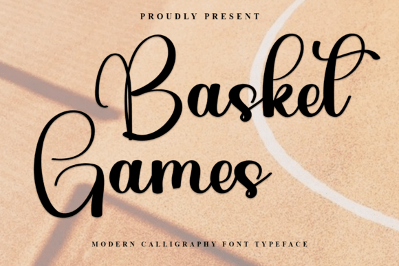 Basket Games: A Warm Handwritten Font for Modern Design