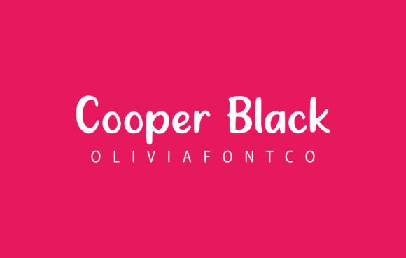 Cooper Black: Elevating Projects with Authentic Handwritten Style