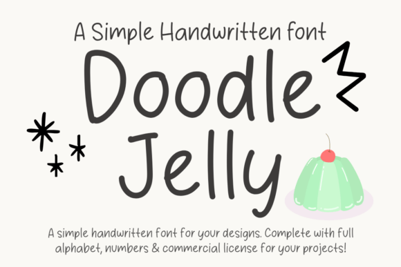 Doodle Jelly: A Font That Feels Like a Friendly Note