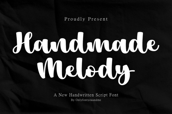 Handmade Melody: A Font with a Heartbeat