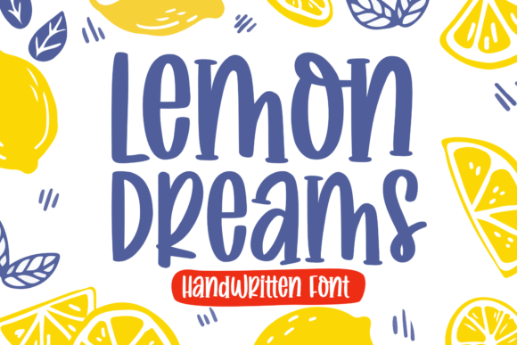 Lemon Dreams: The Bouncy, Charming Handwritten Font for Creative Projects
