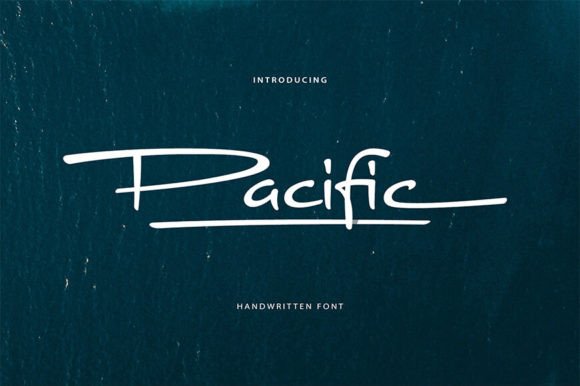 Pacific: A Handwritten Font That Feels Authentically Human