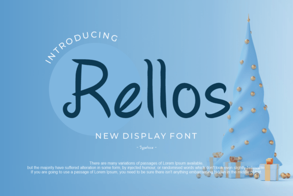 Rellos: The Handwritten Font That Brings Warmth and Personality to Your Work