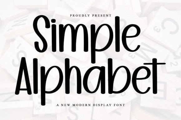 Simple Alphabet: A Typeface That Brings Holiday Cheer