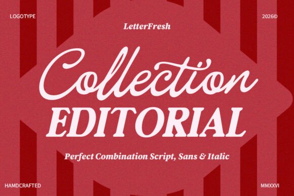 Timeless Typography: The Editorial Collection Duo