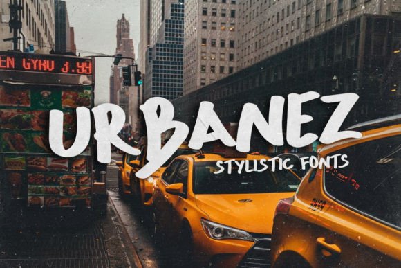 Urbanez: The Modern Display Font with Urban Edge