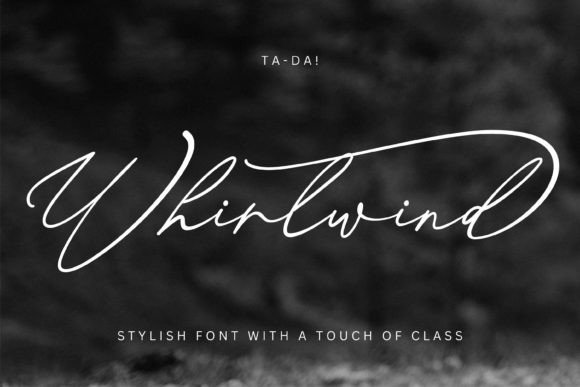 Whirlwind: The Handwriting Font That Feels Like a Friend