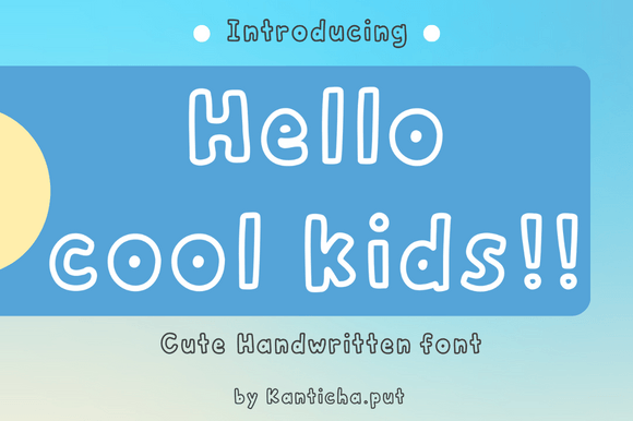 Why Hello Cool Kids is the Friendly Typeface Your Brand Needs